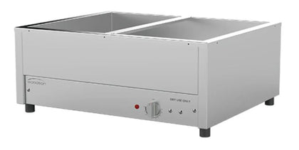 Woodson / W.HFW21 /  2/1 GN Countertop Hot Food Well (10A) - 1.2kW / 11Kg / W705 x D575 x H283 / 1Y Warranty