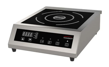 Woodson / WI.HBCT.1.3500 / 3500w Single Induction Hob (15A) - 3.5kW / 7.2Kg / W340 x D440 x H122 / 1Y Warranty