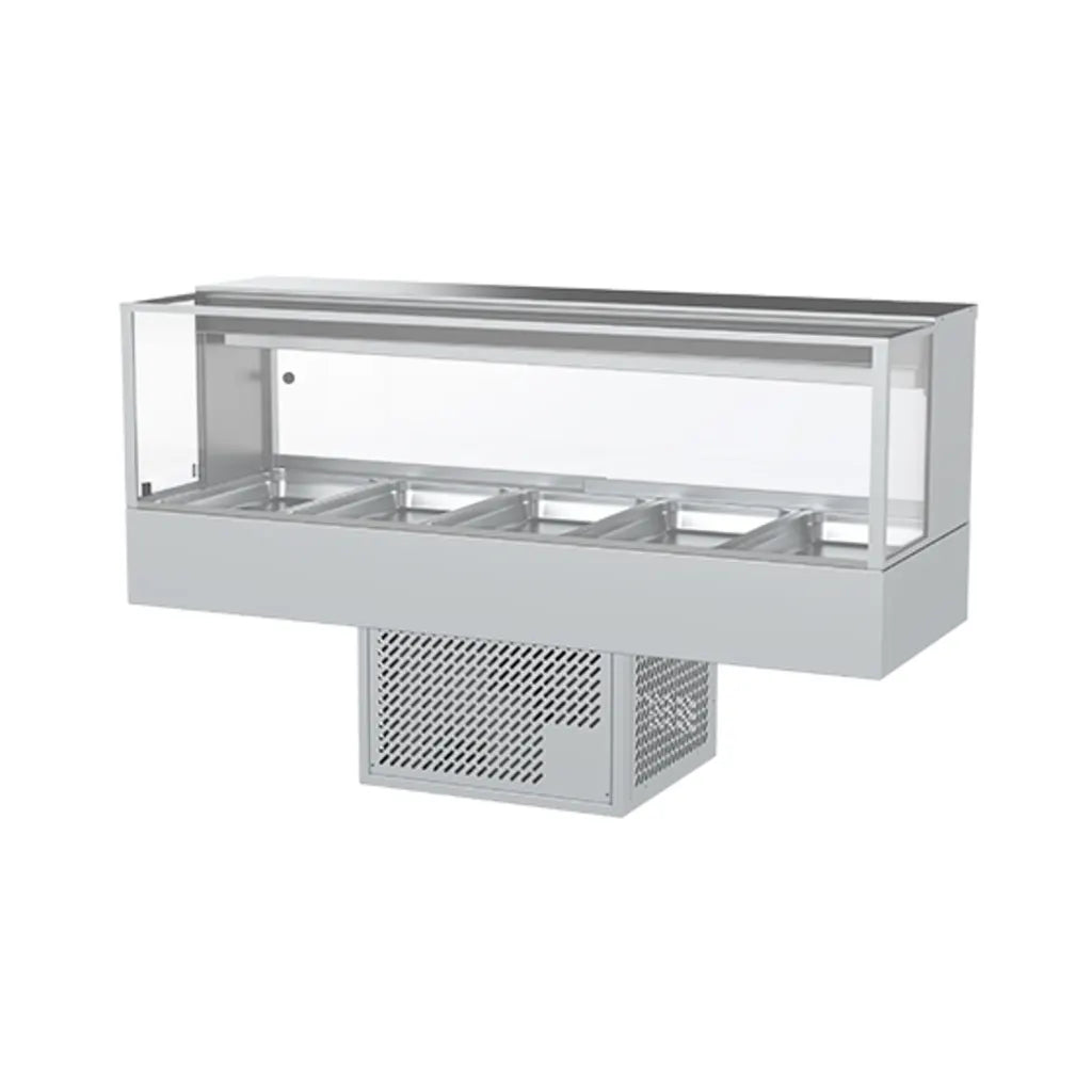 Woodson 4 Module Square Cold Food Display WR.CFSQ24