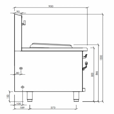 Luus WV-1A Fo-San Gas Waterless Wok 750mm
