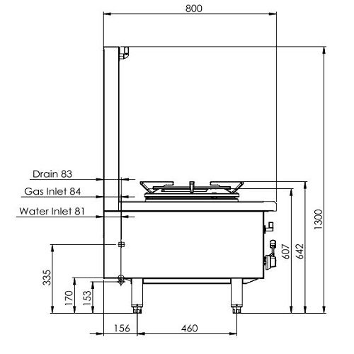 Luus WZ-2SP Asian Range Waterless Stockpot Boilers