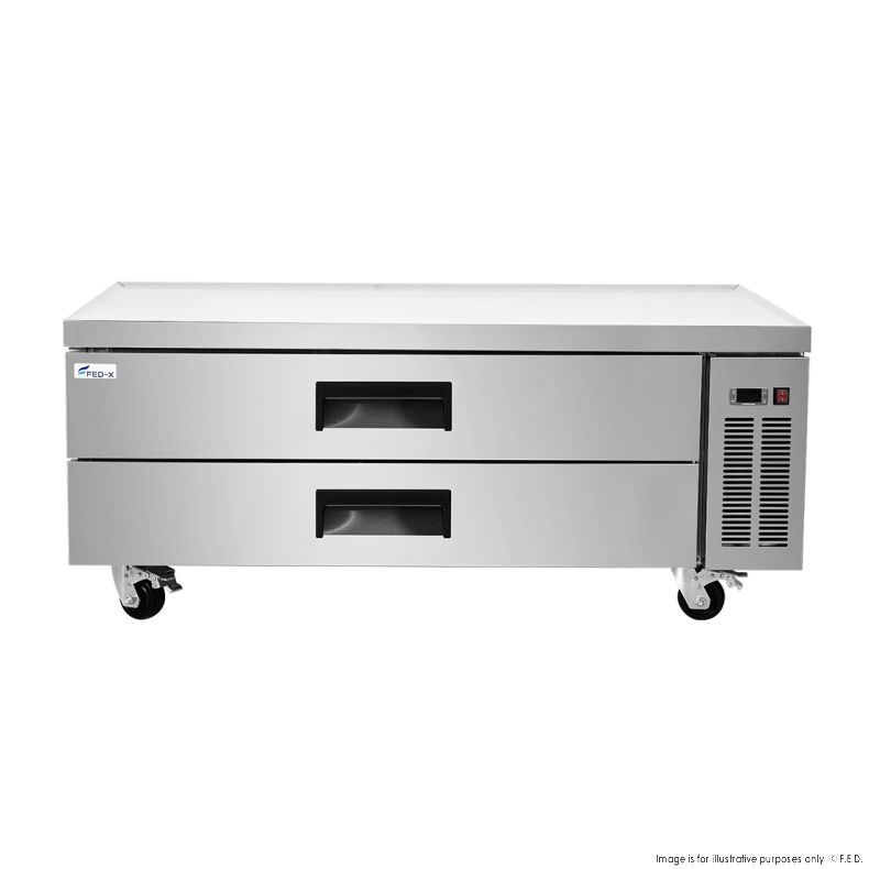 FED-X Chef Base Refrigeratied Drawer Bench 360L - XCB-60 - Catering Sale