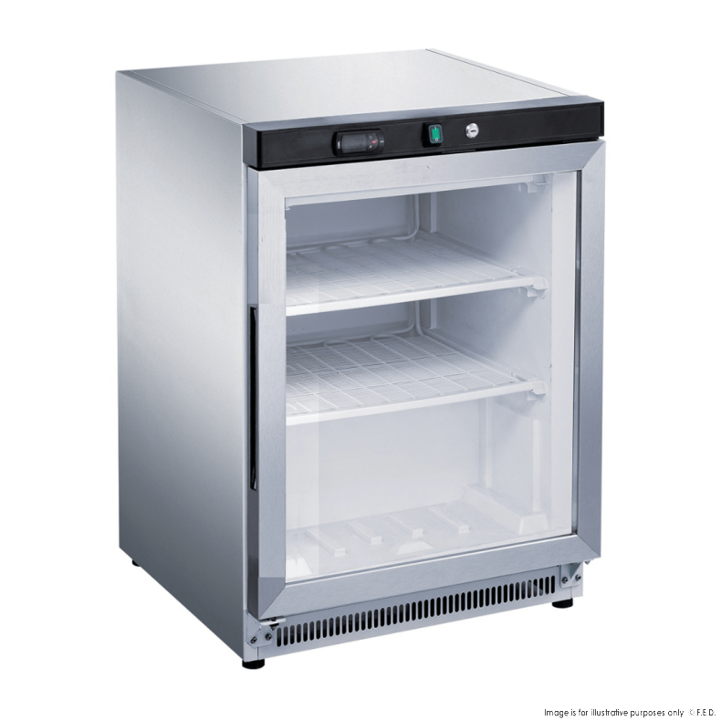 FED-X 120L Bar Freezer Glass Door - XF200SG - Catering Sale
