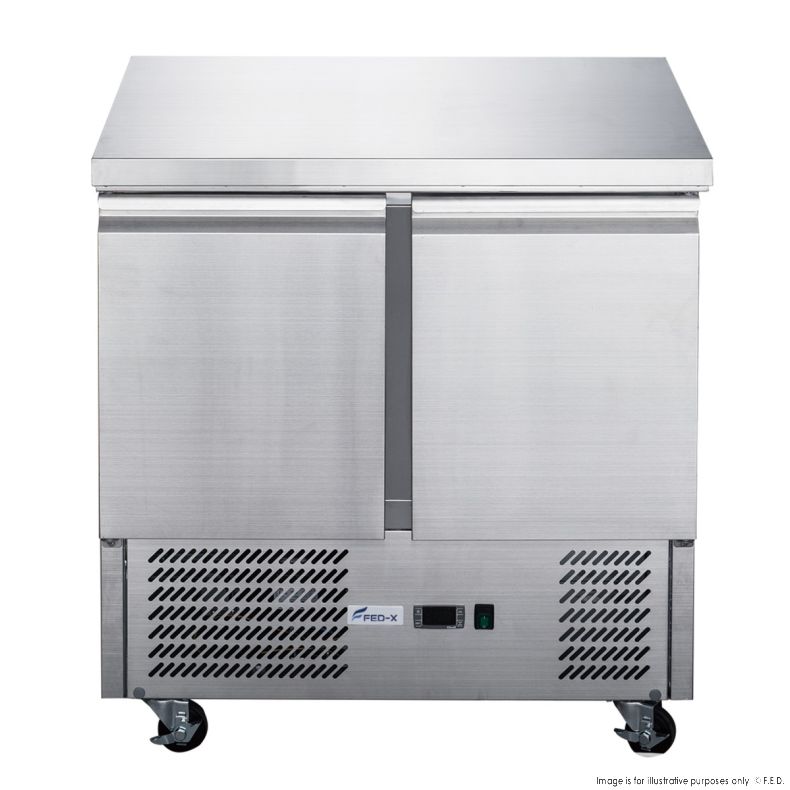 FED-X XGNS900B Compact Workbench Fridge 240L 90mmW