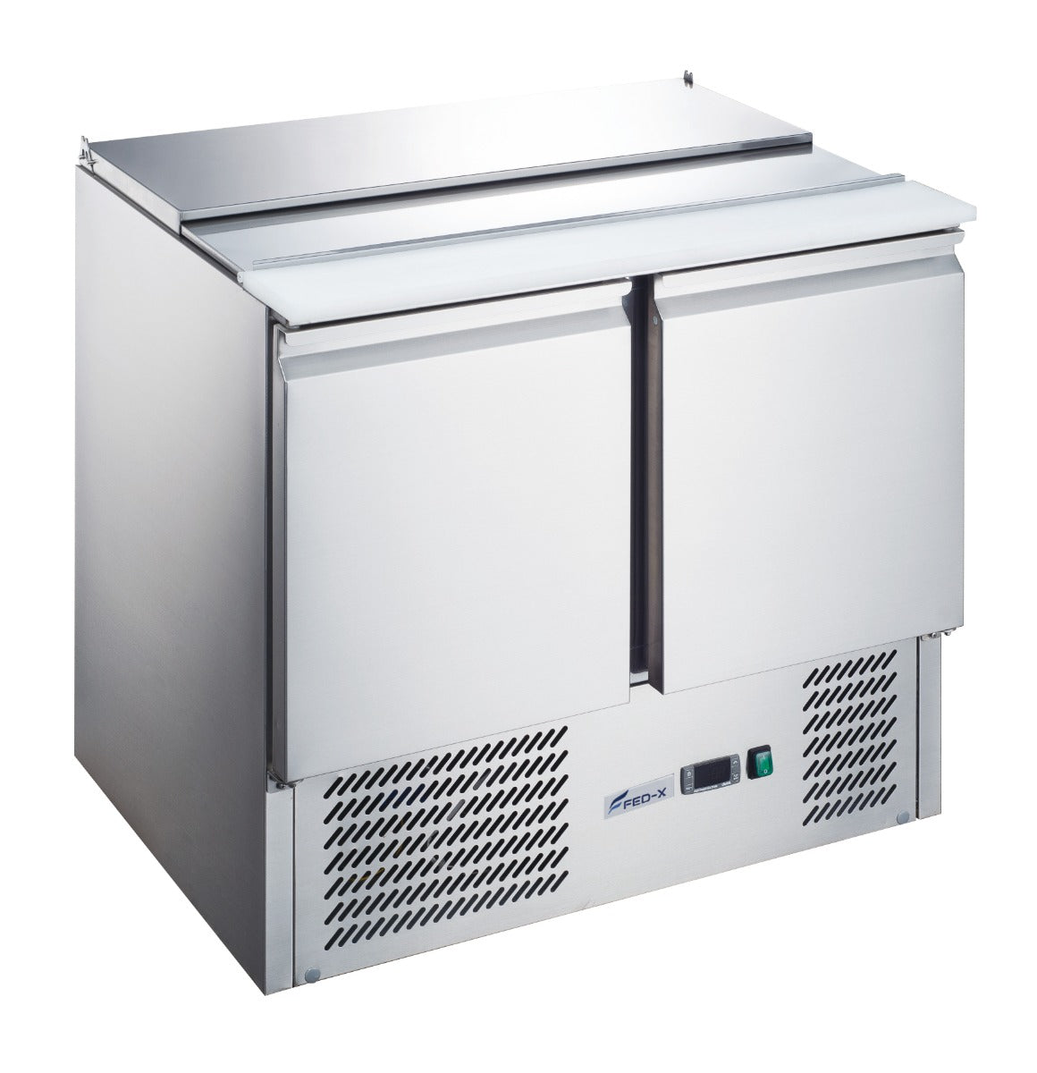 FED-X Two Door Salad Prep Fridge XGNS900S