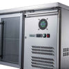 FED-X XUB7C13G2V Two Glass Door Bench Fridge 282L W1360mm