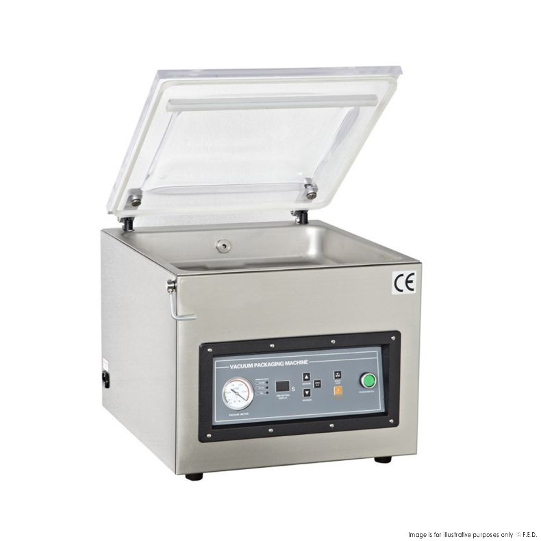 Yasaki Commercial Bench Top Vacuum Packing Machine / ZJ-VM400B2 / Sealer Size: 400mm L x 10mm W