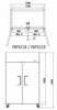 ATOSA YBF9219 Compact Double Door Upright Freezer 900L
