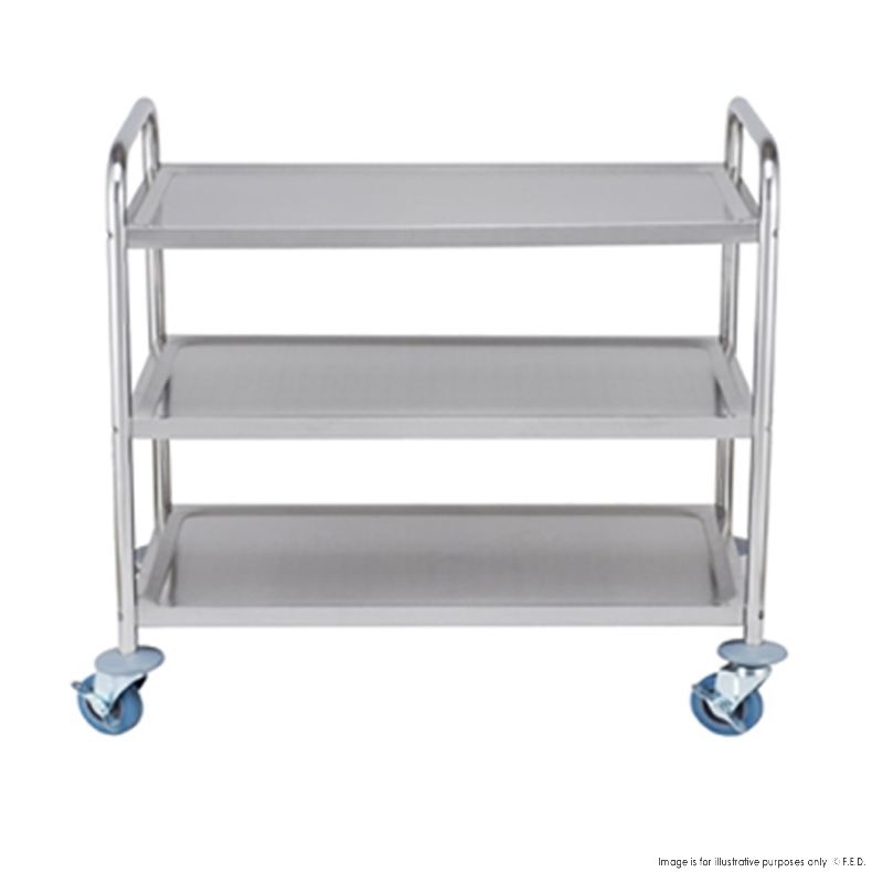 Modular systems YC-103 Stainless Steel trolley