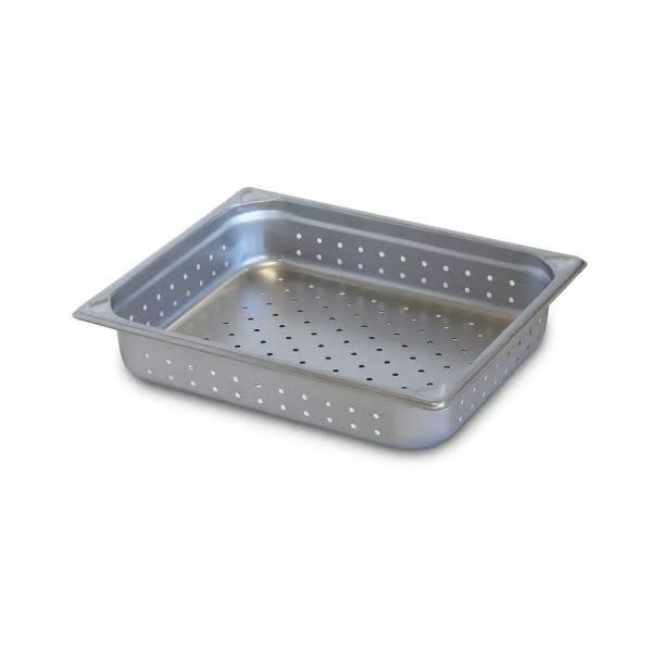 Robinox Z12150-P Perforated Steam Table Pans - 1/2 GN 150mm Deep