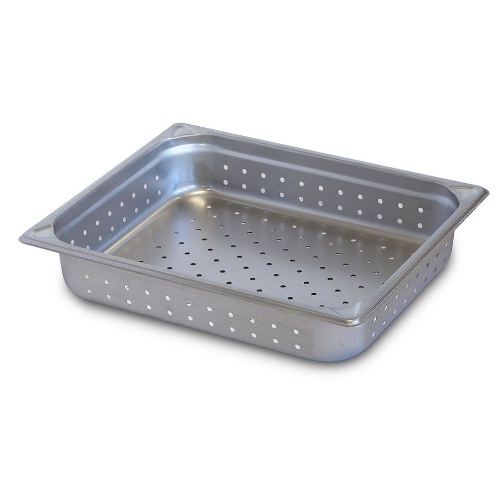 Robinox Z11025-P Perforated Steam Table Pans - 1/1 GN 25mm Deep
