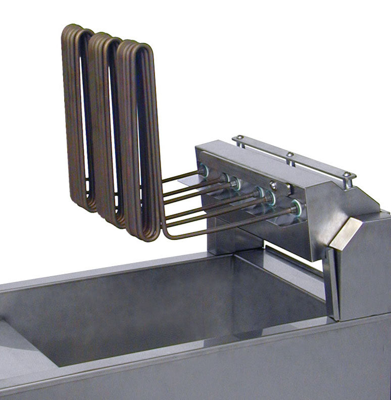Austheat AF812 Austheat Single Pan Two Basket Floor Model Fryers