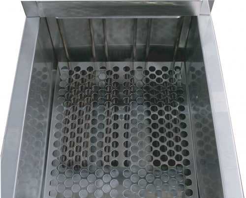 Austheat AF812 Austheat Single Pan Two Basket Floor Model Fryers