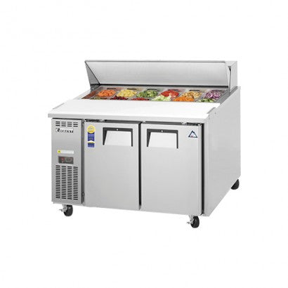 Everest B120S-2RROS-E Sandwich Prep Table Fridge - 275L