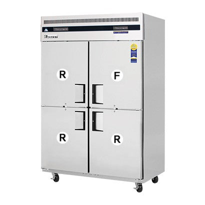 Everest B126-4RMOS-E Upright Reach-in Dual Temp 1/4 Freezer (Ref: 749L/Frz: 238L)