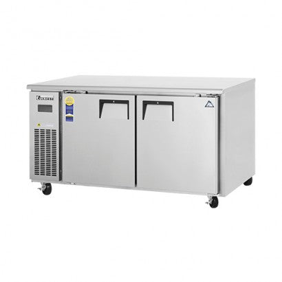 Everest B150C-2FFOS-E Side Mount Undercounter Freezer 370L
