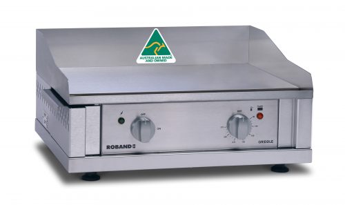 Roband G500 GRIDDLE 10AMP WITH 515 x 340 COOKING SURFACE