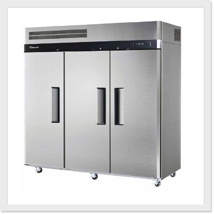 Turbo Air KF65-3 Top Mount Three Door Freezer - Catering Sale