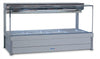 Roband SFX23RD Square Glass Cold Food Bar (6 x 1 / 2 size 65mm) / W1030-D615-H750 mm