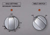 Austheat AF812 Austheat Single Pan Two Basket Floor Model Fryers