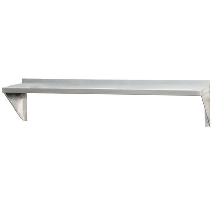 Kitchen Knock AFF-1232 S / KB FULL STAINLESS-STEEL SOLID WALL SHELF / W1200-D300-H200 mm
