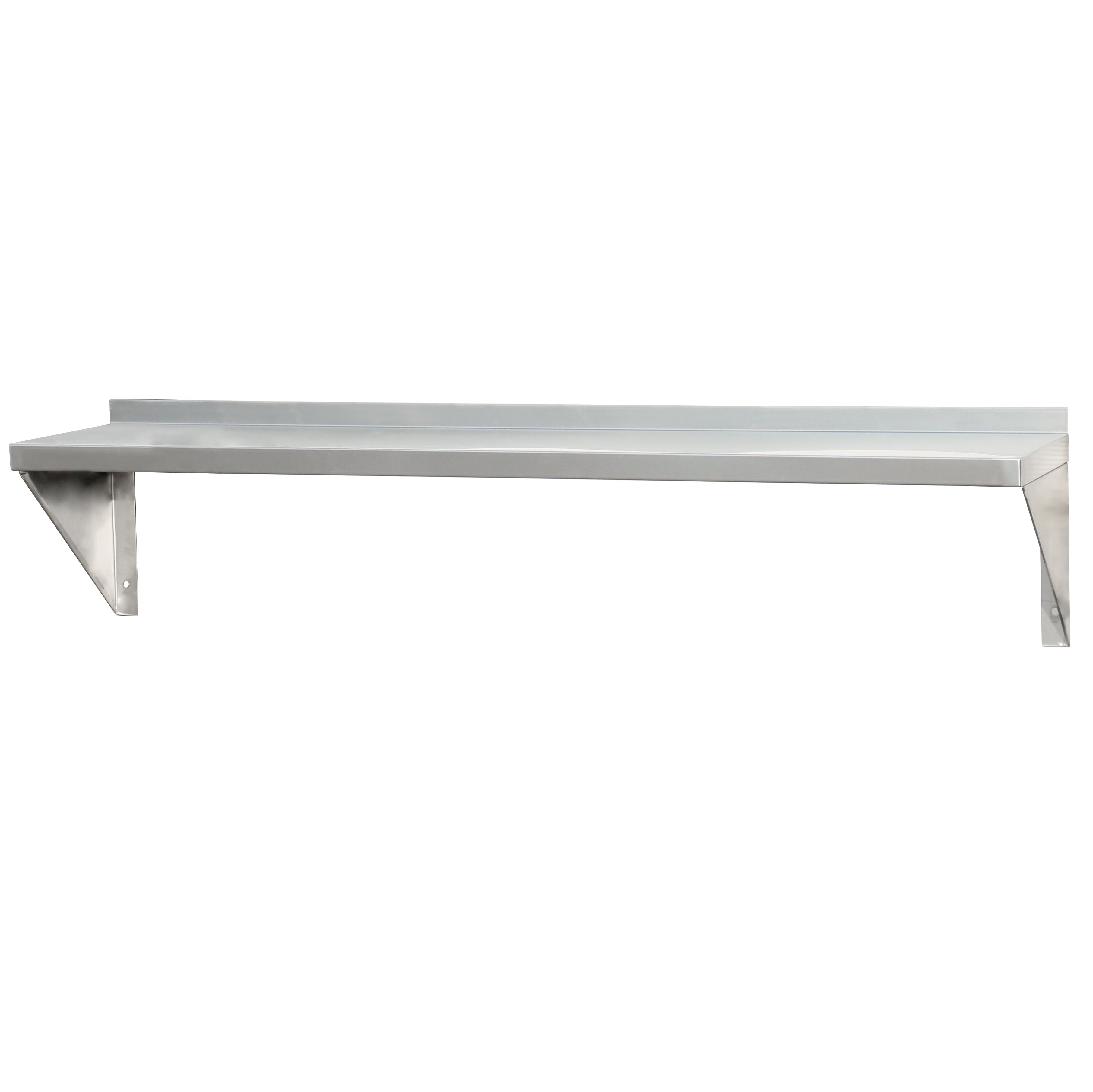Kitchen Knock AFF-1832 S / Steel Wall Mount Flat Shelf / W1800-D300-H200 mm