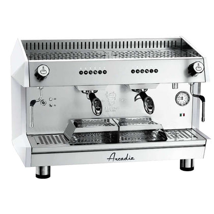 ARCADIA ARCADIA-G2 Professional Espresso coffee machine SS polish white 2 Group