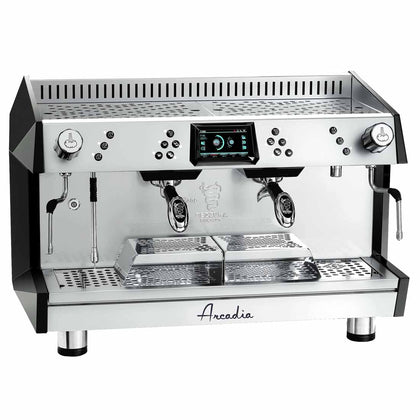 ARCADIA-G2DP  Professional Espresso coffee machine SS 2 Group PID with display - ARCADIA-G2DP