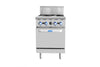 COOKRITE AT80G4B-O GAS 4 BURNER WITH OVEN