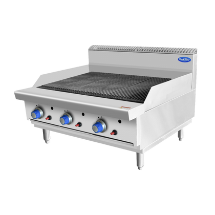 COOKRITE AT80G9C-C BENCHTOP 900 MM GAS CHAR GRILL