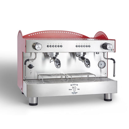 Bezzera BZB2016R2DE 3L Red 2-Group Professional Espresso Machine