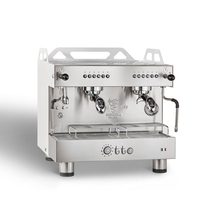 FED BZOTTOCDE2IW1 Bezzera OTTO White Compact 2 Group Espresso Machine