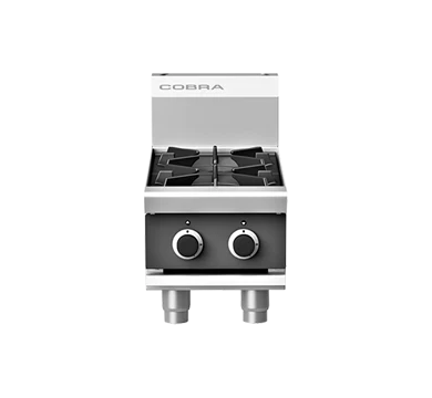 Cobra C3D-B_NAT 305mm Two Burner Gas Cooktop - Bench Model