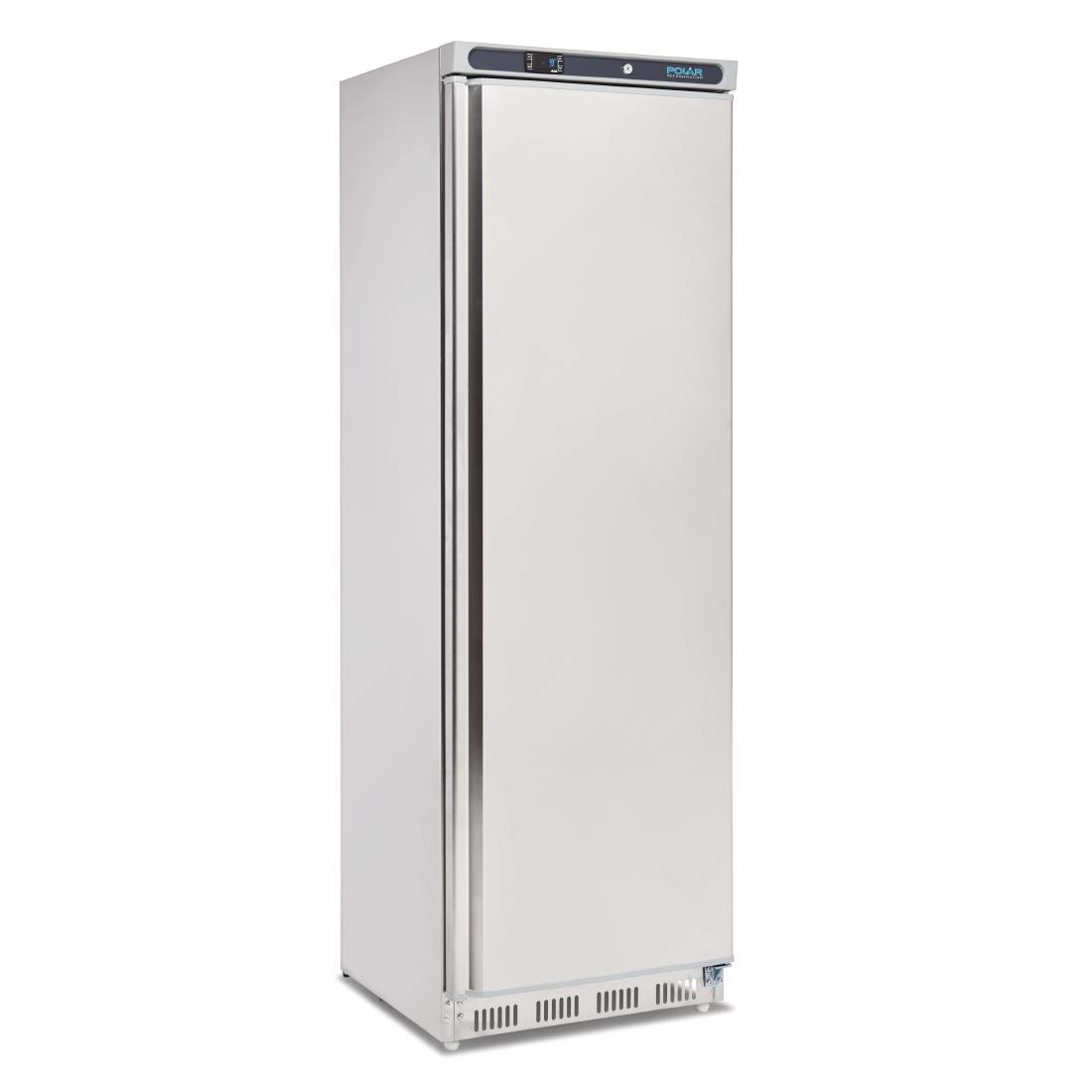 Polar CD082-A Single Door Fridge Stainless Steel 400L