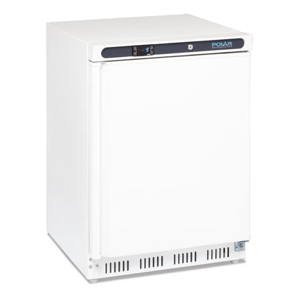 Polar CD611-A C-Series Under Bench Freezer White - 140L / 44.5Kg / W600-D620-H870 mm