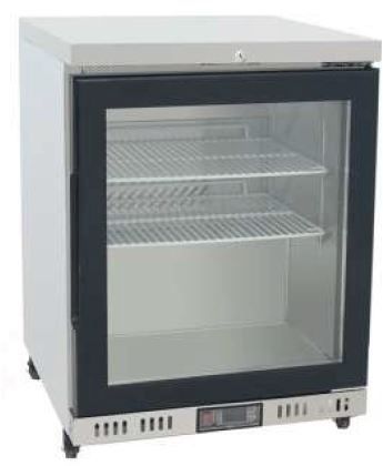 ATOSA MBC24FG One Glass Door Under Bench Freezer