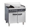 Cobra CR9B_LPG 900mm Two Burner n Griddle Gas Range Static Oven