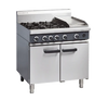 Cobra CR9C_NAT 900mm Four Burner/Griddle Gas Range Static Oven
