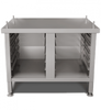 Convotherm CSK100 S/S stand (GN) - closed on 3 sides, 10 pairs of shelf rails