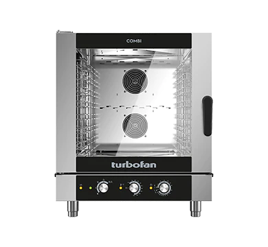 Turbofan EC40M7 Manual Electric combi steamer 7 x 1/1 GN