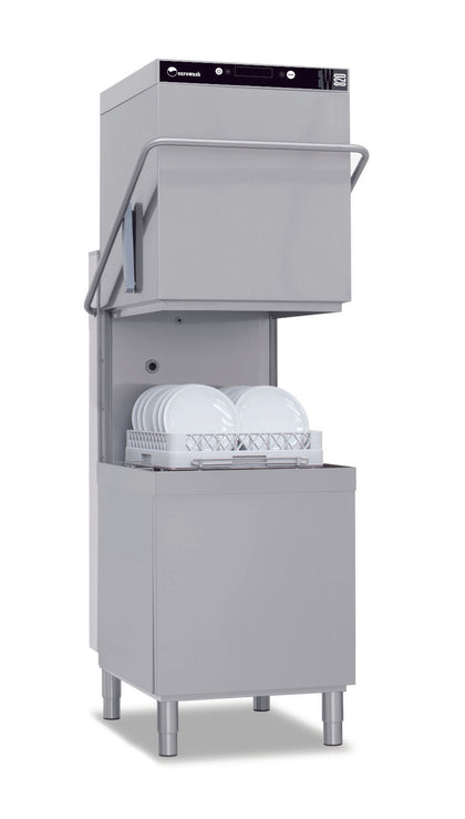 SAFCO Eurowash Passthrough Dishwasher- (W721 x D836 x H1565/16A/Inc Rinse Pump) [EW820]
