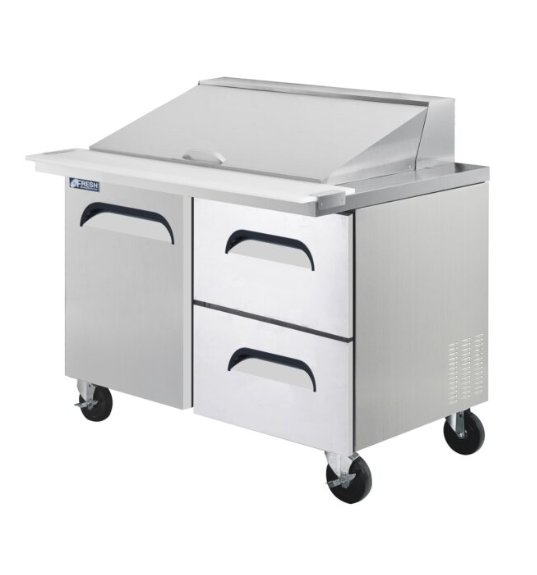 Fresh / FMU-48-D4 / MEGATOP SANDWICH PREP TABLE ( DRAWER ) / kg146kgW1227xD895xH1120