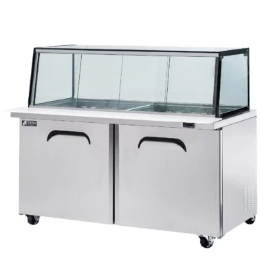 Fresh / FMU-60GC / GLASS CANOPY SALAD & NOODLE BAR / 189kg1533x925x1360