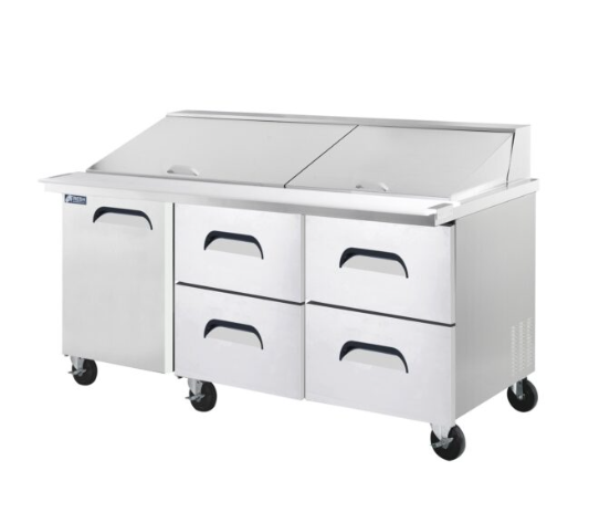 Fresh / FMU-72-D6 / MEGATOP SANDWICH PREP TABLE ( DRAWER ) / 200kg1839x895x1120