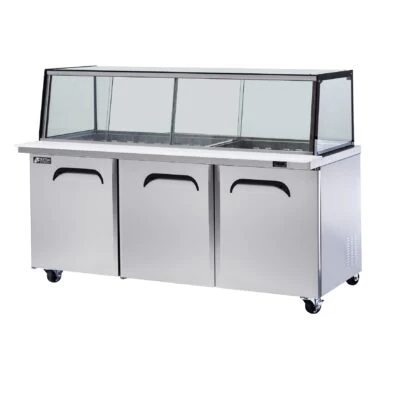 Fresh / FMU-72GC / GLASS CANOPY SALAD & NOODLE BAR / 219kg1839x925x1360
