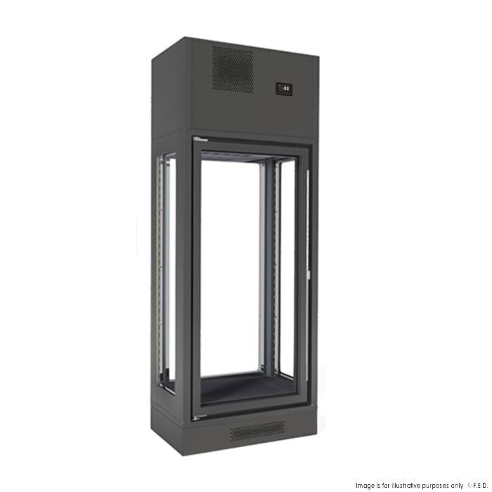 Fagor FWC-2601-1CB Fagor Single Zone 1 Door Black Central Wine Cellar