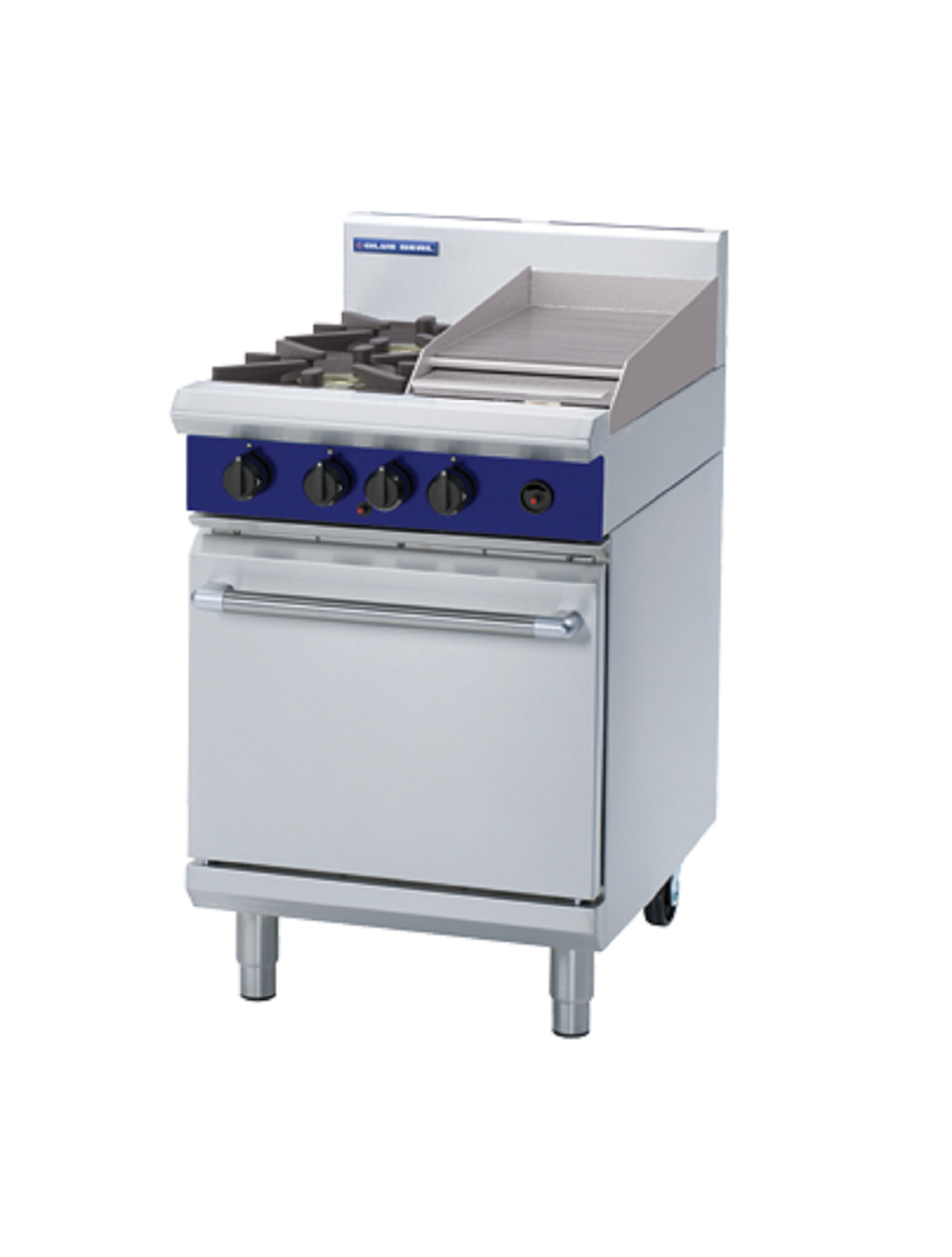 Blue Seal Black Series G504C Combination 2 Burner and Griddle