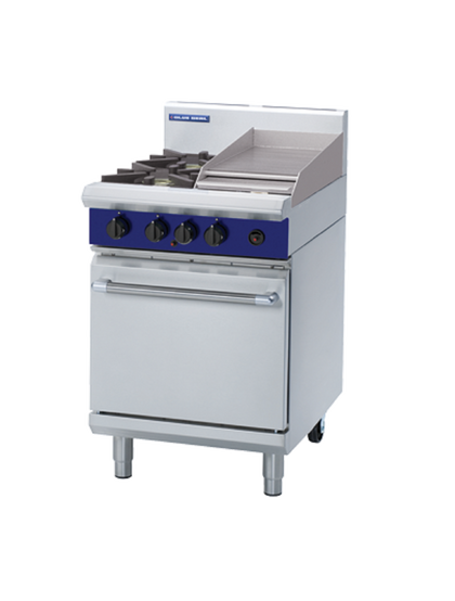 Blue Seal Black Series G504C Combination 2 Burner and Griddle