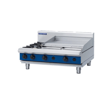 Blue Seal G516B-B 900mm Gas Cooktop 2 Burners n 600mm Griddle