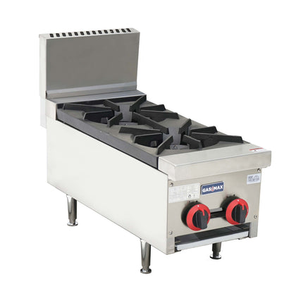 GasMax Gas Cook top 2 burner with Flame Failure RB-2E